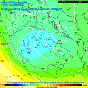500 hpa venerdi 1300