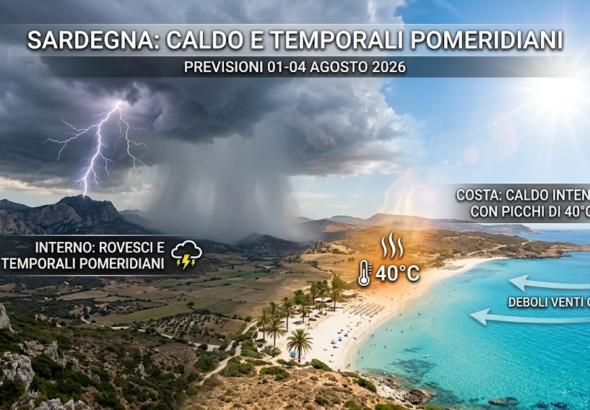 Caldo in Aumento con Punte di 40°C