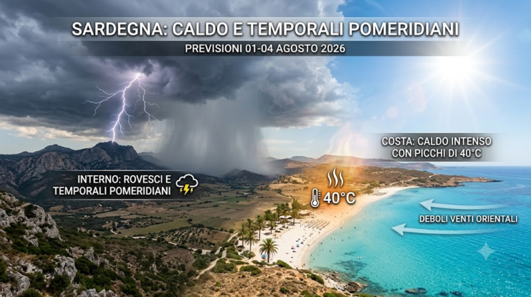 Caldo in Aumento con Punte di 40°C