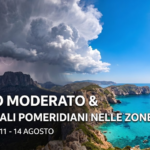 Caldo Estivo e Sole Prevalente, ma con Temporali Pomeridiani sui Rilievi