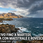 CALDO ESTIVO FINO A MARTEDÌ, POI SVOLTA CON MAESTRALE E ROVESCI