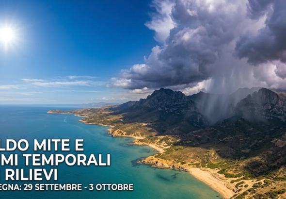 dal tepore tardo-estivo ai primi rovesci